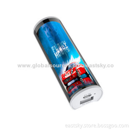 Illuminated Power Bank with LED Light Box to Show Advertisement PhotoNew